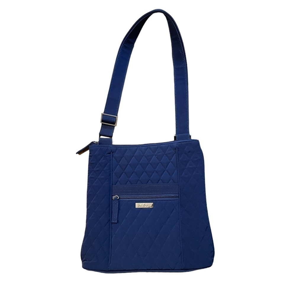 Vera Bradley Hipster Cross-body with Microfiber Navy Blue